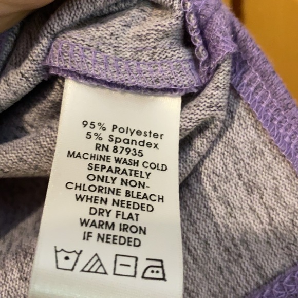 Lavender long sleeve shirt S - Picture 3 of 3